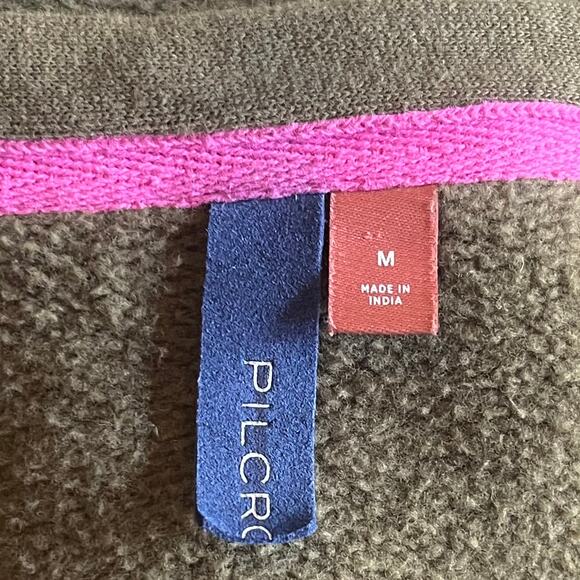 Pilcro Anthropologie Plaid Contrast Shirt Jacket Shacket M Olive Green Boho EUC - Picture 6 of 8